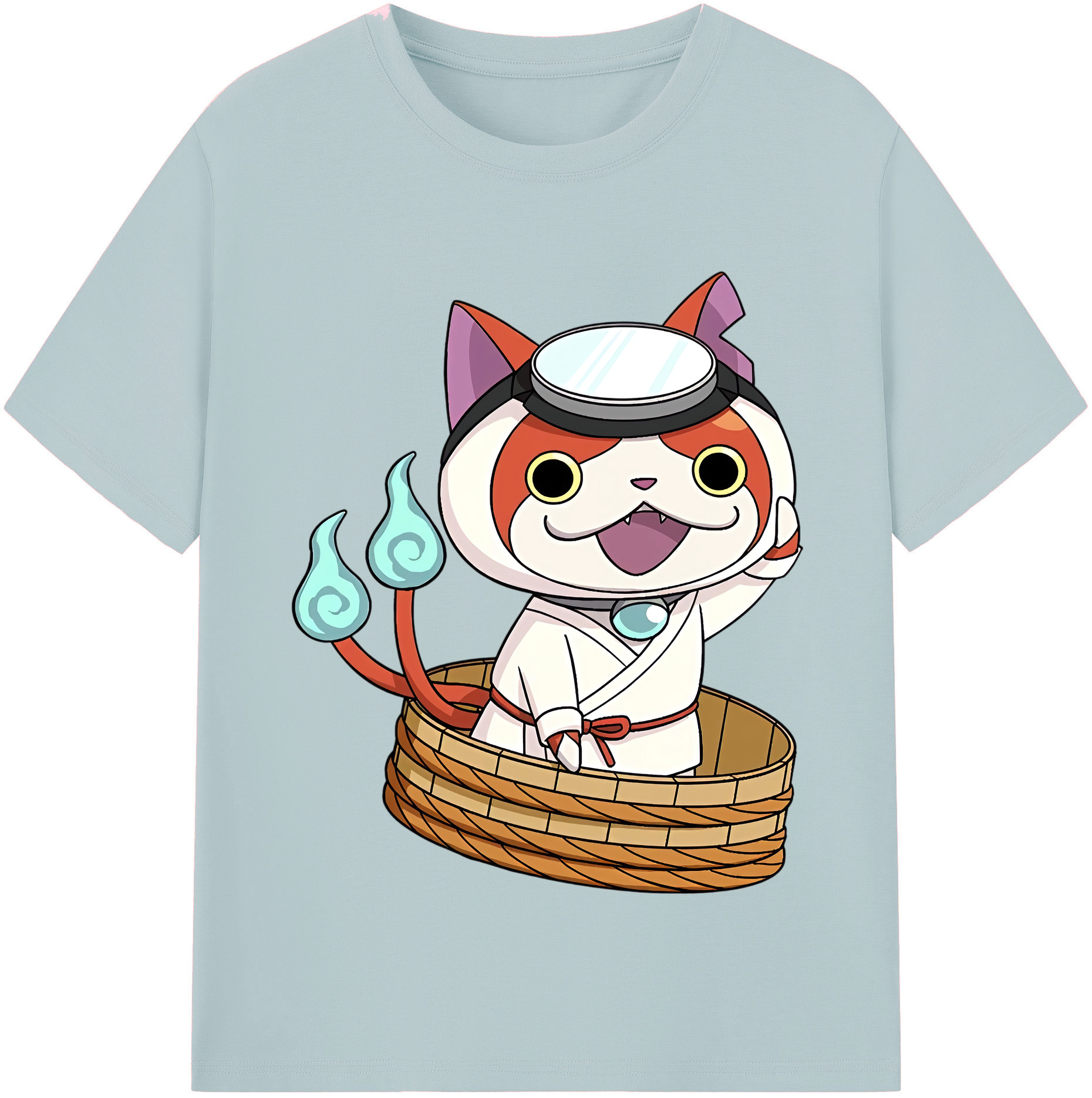 （画像用） 妖怪ウォッチ Yo-kai Watch 綿100％半袖Tシャツ（フロントプリント）